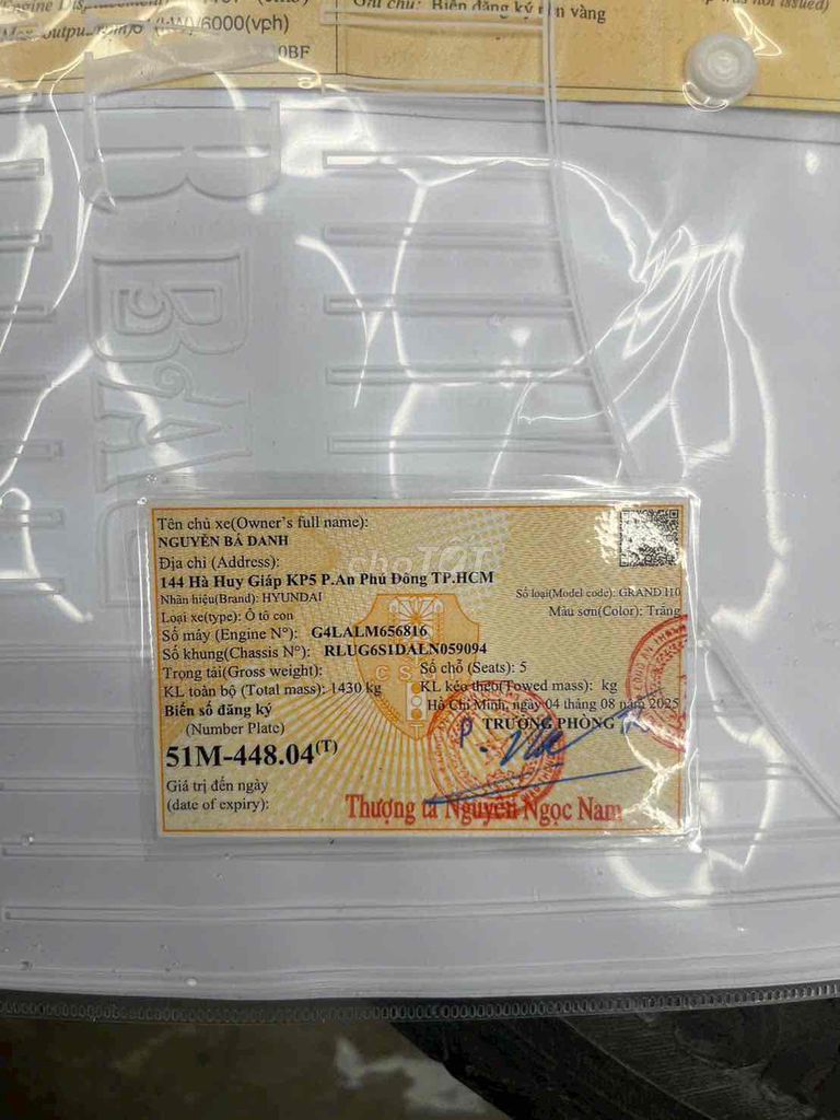 bán xe i10 2020. Mua bán Ô tô tại Quận 12 Tp Hồ Chí Minh được đăng bởi Danh Nguyen hình 5