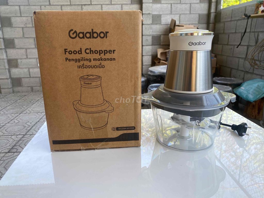 Máy xay thịt Gaabor MG20M-WH02A. Mua bán Bếp, lò, đồ điện nhà bếp tại Quận Gò Vấp Tp Hồ Chí Minh được đăng bởi An khang hình 1