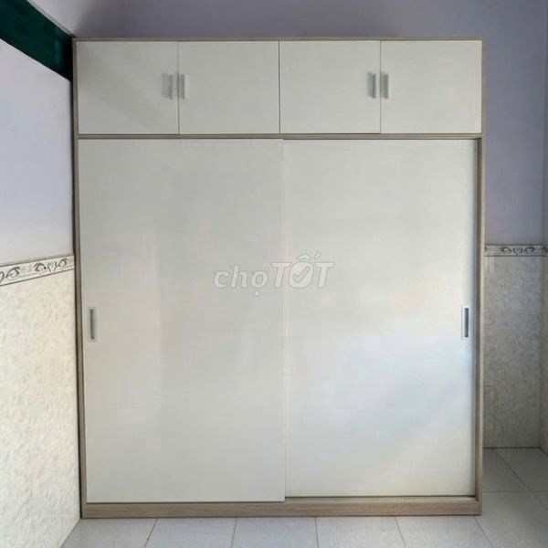 Tủ quần áo gỗ MDF trắng 2mx2m4 Mới, tủ áo tồn kho. Mua bán Tủ, kệ gia đình tại Thành phố Thủ Đức Tp Hồ Chí Minh được đăng bởi Shop Nội thất Phú Nhàn hình 1
