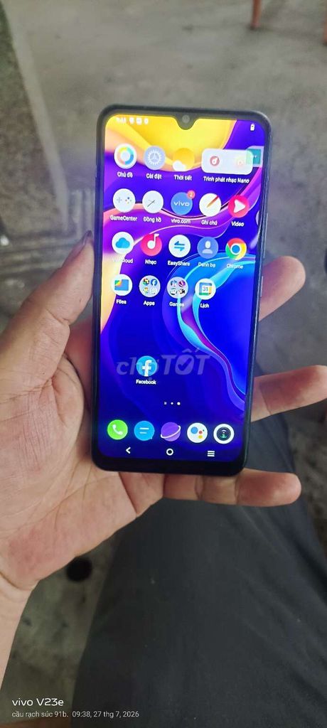 Vivo V20 8+4/128GB Xám Snapdragon 720G. Mua bán Điện thoại tại Quận Bình Thuỷ Cần Thơ được đăng bởi cầu rạch súc 91b Nguyễn Văn Linh  hình 1