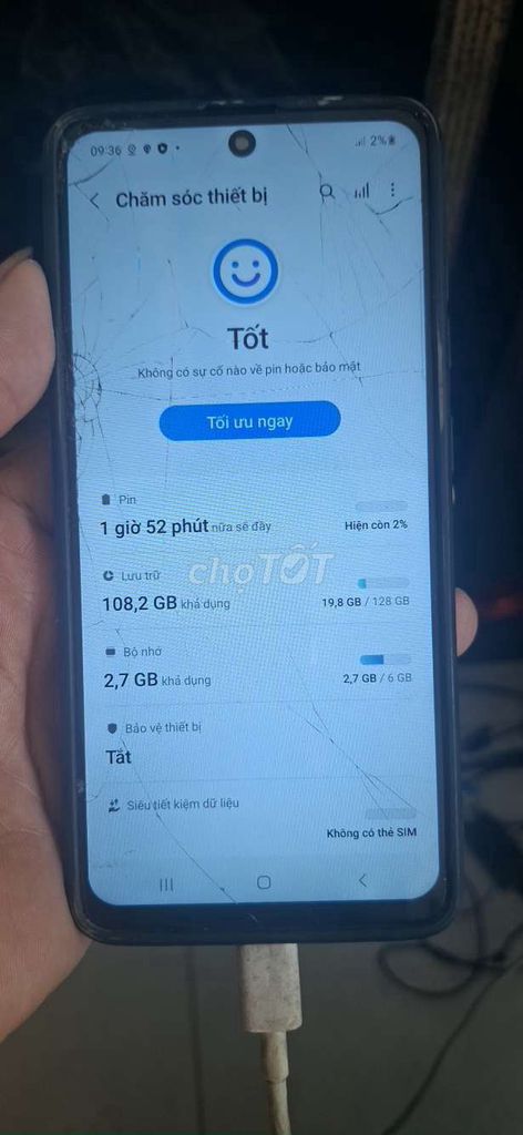 Samsung A51 bể kính. Mua bán Điện thoại tại Quận Bình Tân Tp Hồ Chí Minh được đăng bởi Bảo Việt  hình 1