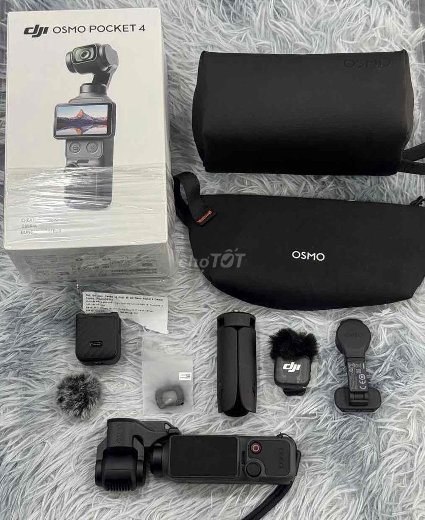 Máy quay vlog DJI Pocket 4 Creator Combo Đen. Mua bán Máy ảnh, Máy quay tại Quận 5 Tp Hồ Chí Minh được đăng bởi Phan Thế Phong  hình 1