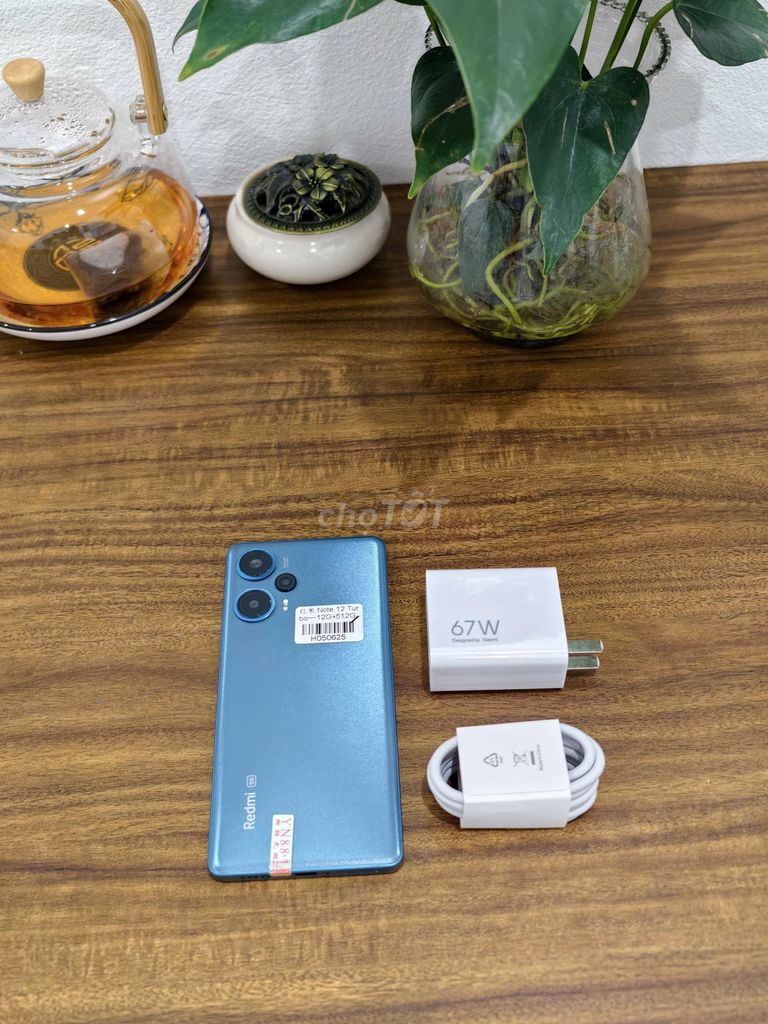 Xiaomi Redmi Note 12 Turbo 12/512 Xanh sạc 67w COD. Mua bán Điện thoại tại Quận Ba Đình Hà Nội được đăng bởi Android Top hình 1