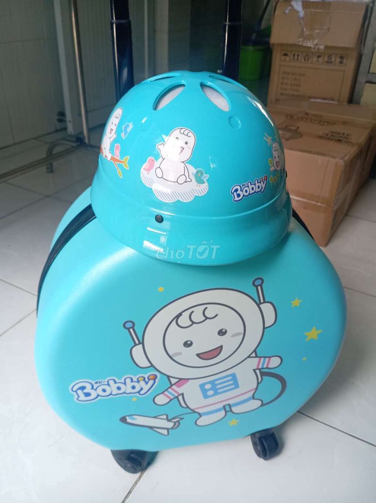 Vali kéo trẻ em Bobby Xanh ngọc. Mua bán Túi xách tại Huyện Bình Chánh Tp Hồ Chí Minh được đăng bởi Ngô Chu Du hình 1