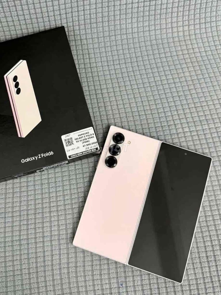 SamSung Zfold 6 Hồng 12/256G FULLBOX BH FPT 6/2026. Mua bán Điện thoại tại Quận Thanh Xuân Hà Nội được đăng bởi Nguyễn Huy Dũng hình 1