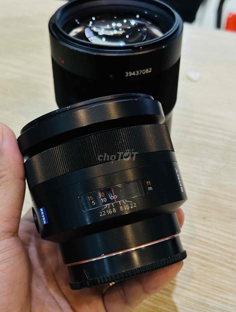 ỐNG KÍNH SONY 85F1.4 ZA TVÀ SONY 135 F1.8 ZA SIÊ