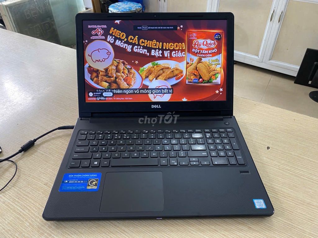 Dell Inspiron 3568 i3 7020U 15 inch 8GB/128GB Đen. Mua bán Laptop tại Quận Nam Từ Liêm Hà Nội được đăng bởi Danh Mạnh hình 1