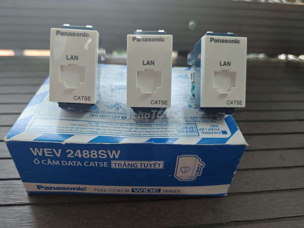 Ổ cắm mạng LAN Panasonic WEV2488SW. Mua bán Nội thất, đồ gia dụng khác tại Quận 3 Tp Hồ Chí Minh được đăng bởi HOÀNG ANH NGUYỄN hình 1