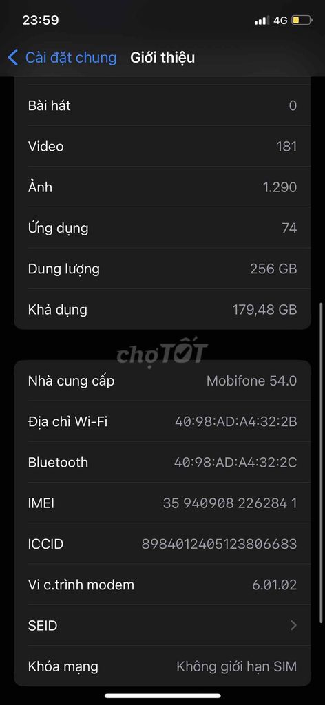 Apple iPhone X 256GB Thay màn, lưng xấu. Mua bán Điện thoại tại Thành phố Bắc Giang Bắc Giang được đăng bởi Cao Nguyễn Gia Hưng hình 1