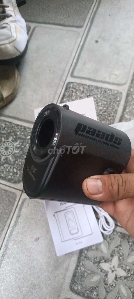 Quạt đeo hông Doublepow JetGO Đen Pin. Mua bán Quạt tại Thành phố Biên Hòa Đồng Nai được đăng bởi nobita hình 1