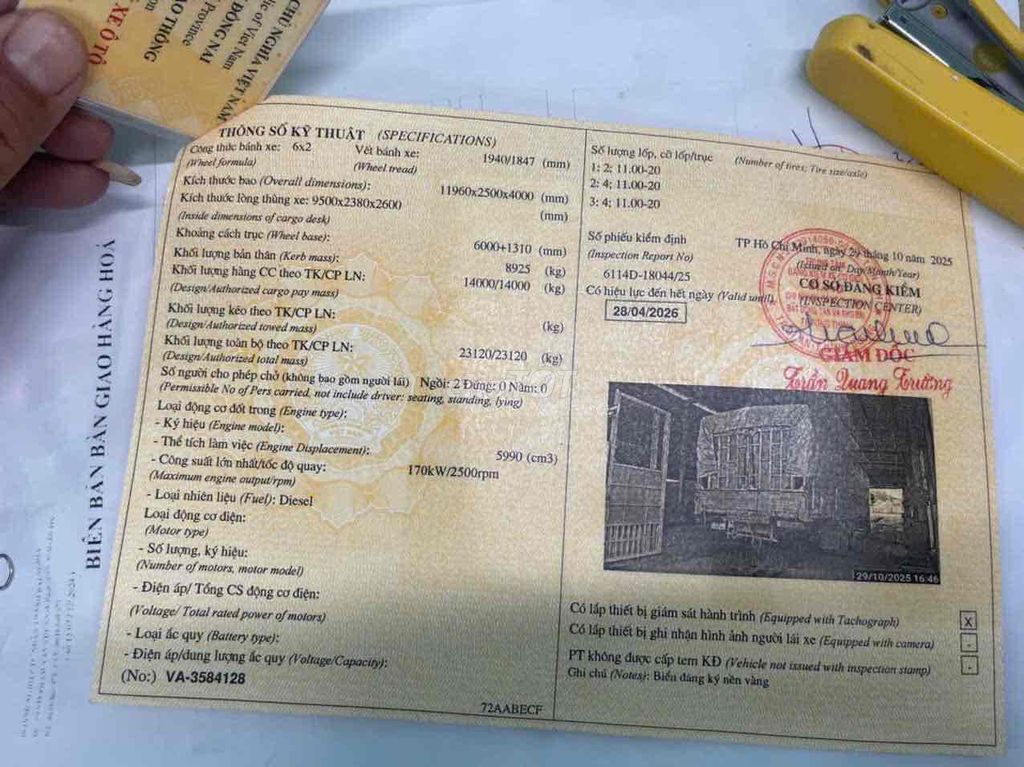 AUMAN 3 chân sx 2015. Mua bán Xe tải, xe ben tại Thành phố Thuận An Bình Dương được đăng bởi ĐÔNG DONGFENG AUTO hình 14