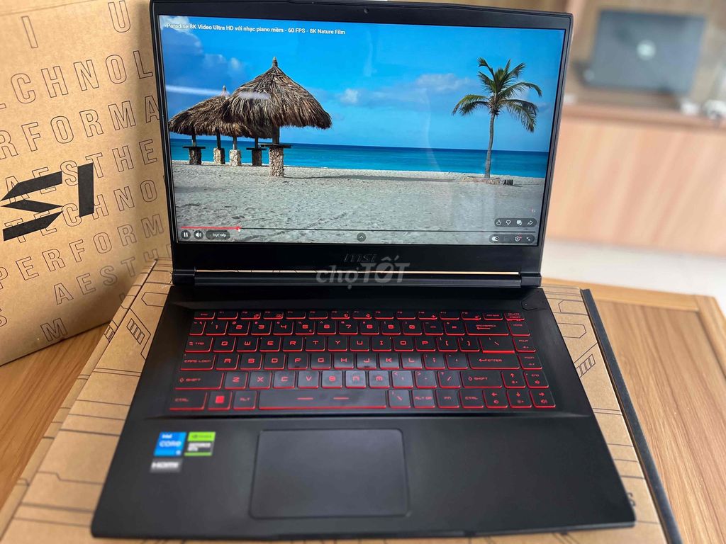 MSI GF63 12UCX Core I5-12450H, Ram 16GB/512GB, RTX. Mua bán Laptop tại Thành phố Long Xuyên An Giang được đăng bởi Laptop Mai Lý Nghĩa hình 1