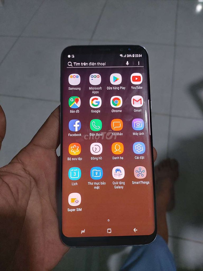 Samsung Galaxy S8+ 64GB Đen. Mua bán Điện thoại tại Huyện Bình Chánh Tp Hồ Chí Minh được đăng bởi tường san hình 1