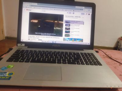 Laptop Asus X555LB Bạc