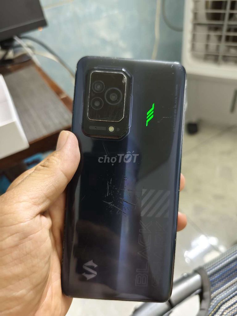 Black Shark 5 128GB Đen úp Qt full tv. Mua bán Điện thoại tại Quận Bình Thạnh Tp Hồ Chí Minh được đăng bởi Tâm Đức House hình 1