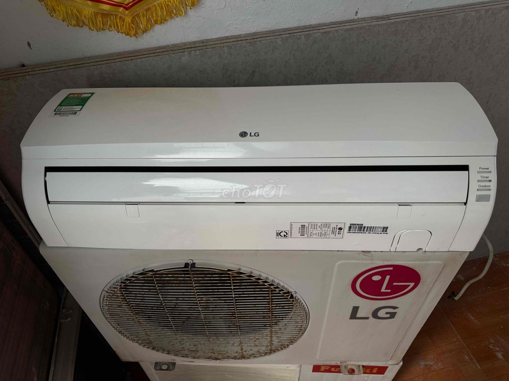 Điều hòa LG 9000 BTU Trắng. Mua bán Máy lạnh, điều hoà tại Quận Hoàng Mai Hà Nội được đăng bởi Tổng Kho Máy Giặt Hà Nội hình 1