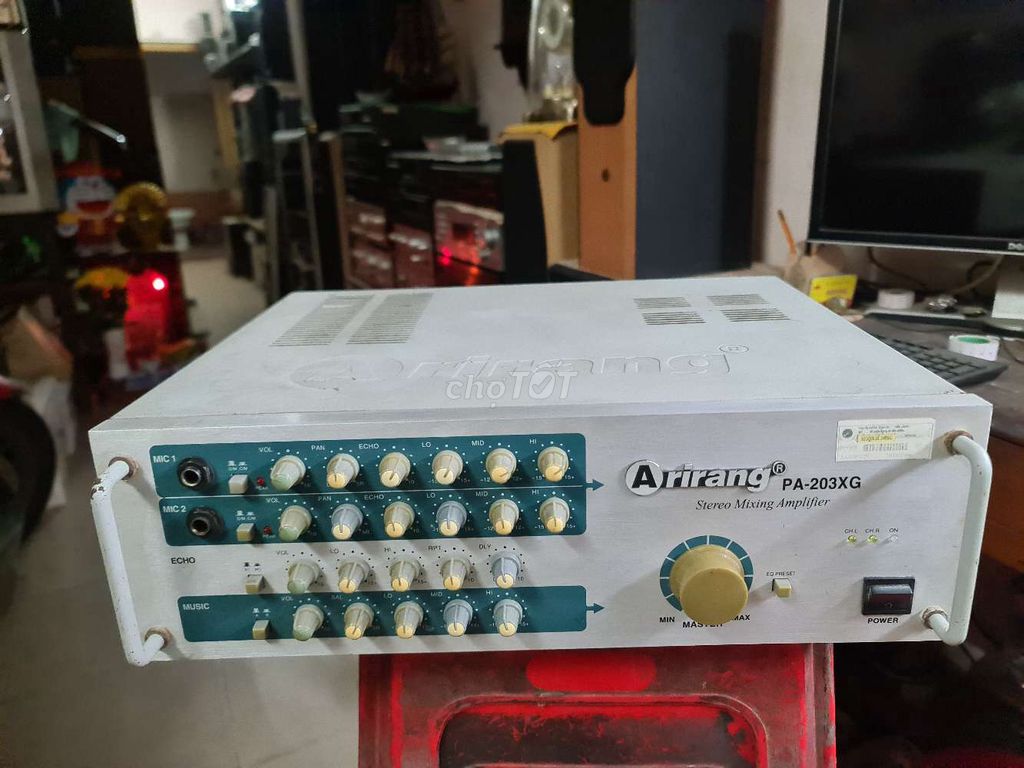 Ampli karaoke Arirang Pa 203XG ( 8c/trăng/xanh. Mua bán Tivi, Âm thanh tại Quận 3 Tp Hồ Chí Minh được đăng bởi Xuanthuy hình 1