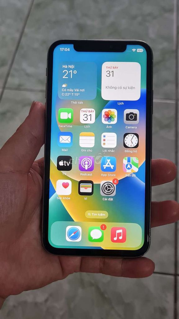 Apple iPhone X 64GB .. Mua bán Điện thoại tại Quận 12 Tp Hồ Chí Minh được đăng bởi thúy kiều hình 1