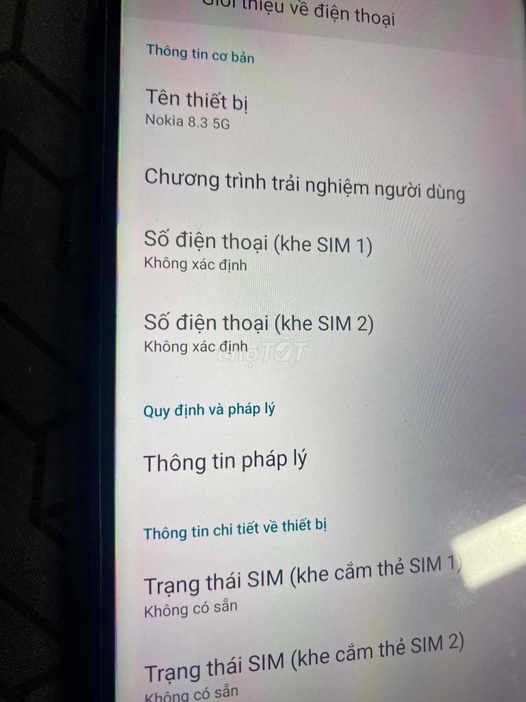Nokia 8.3 5g cũ. Mua bán Điện thoại tại Quận Đống Đa Hà Nội được đăng bởi Lê Khánh Chi hình 3