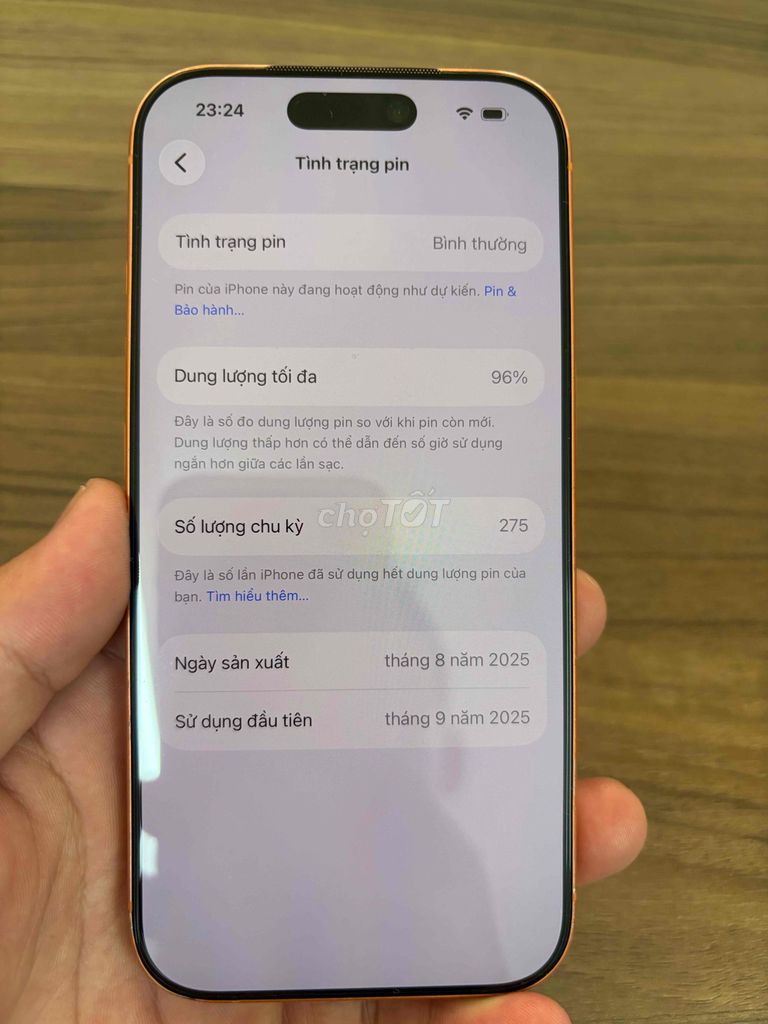 Apple iPhone 17 Pro 256GB Cam Đã sử dụng. còn bh. Mua bán Điện thoại tại Quận Bình Thạnh Tp Hồ Chí Minh được đăng bởi hồ thanh bình hình 1