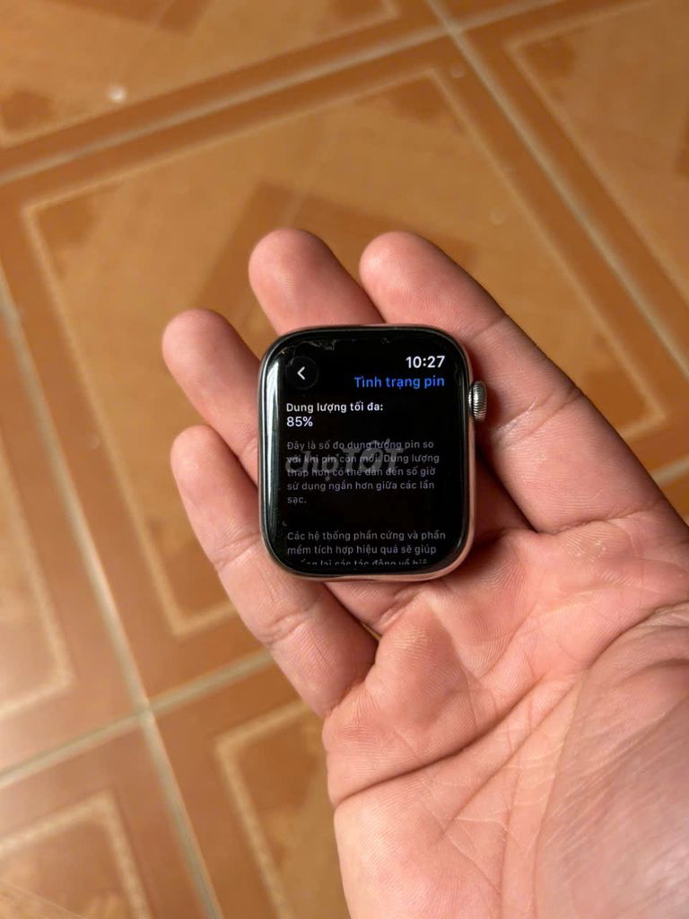 Apple Watch Series 7 Thép 45mm LTE Esim pin khỏe. Mua bán Thiết bị đeo thông minh tại Thành phố Bắc Ninh Bắc Ninh được đăng bởi Vương hình 1