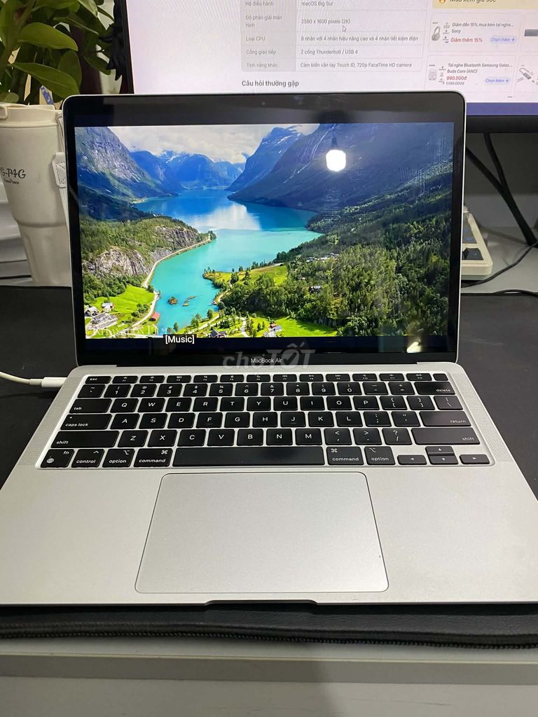 Apple MacBook Air M1 256GB 2020 - Cũ like new. Mua bán Laptop tại Quận Gò Vấp Tp Hồ Chí Minh được đăng bởi Nguyên Kha hình 1