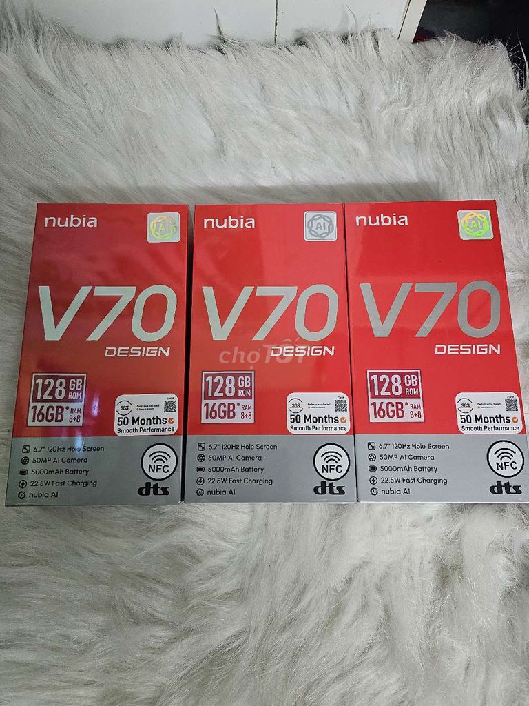 Nubia V70 Design 128GB. Mua bán Điện thoại tại Quận Bình Thạnh Tp Hồ Chí Minh được đăng bởi DI ĐỘNG THUẬN PHÁT hình 1