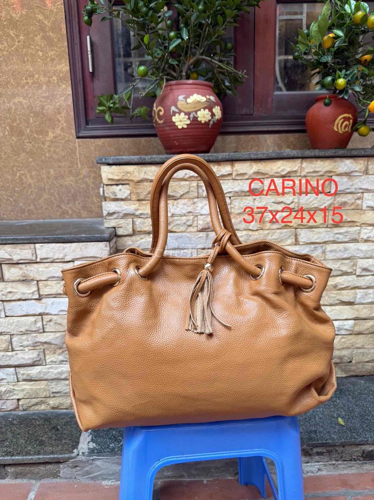 Túi da bò CARINO cực xịn. Mua bán Túi xách tại Huyện Thanh Trì Hà Nội được đăng bởi Shop Đồ Si hình 1
