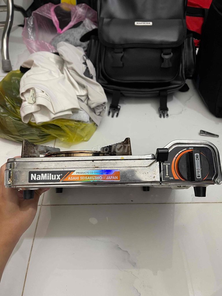 Bếp ga mini Namilux PL2111AS Bạc. Mua bán Bếp, lò, đồ điện nhà bếp tại Quận 12 Tp Hồ Chí Minh được đăng bởi Minh Gôn hình 1
