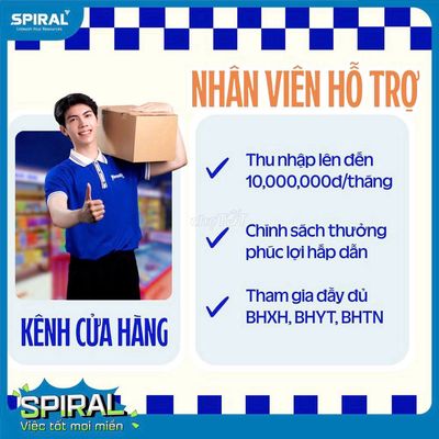 HẢI DƯƠNG-VINAMILK TUYỂN NHÂN VIÊN HỖ TRỢ CỬA HÀNG