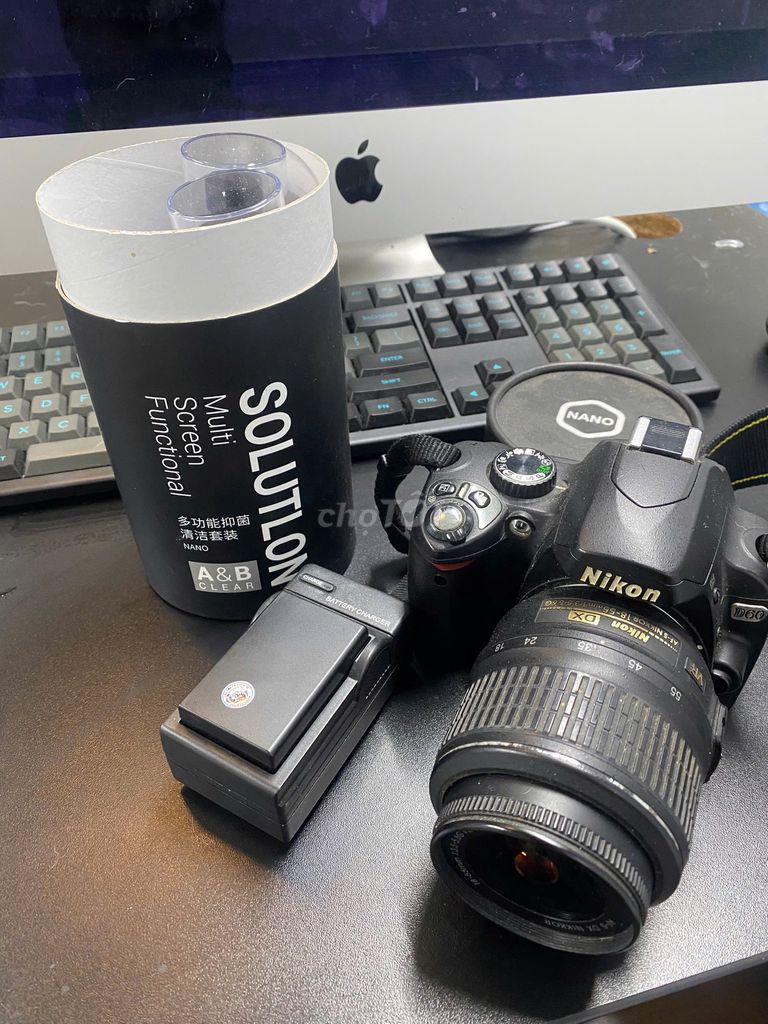 Máy ảnh Nikon D60 Đen. Mua bán Máy ảnh, Máy quay tại Quận Liên Chiểu Đà Nẵng được đăng bởi Ste Phan hình 1