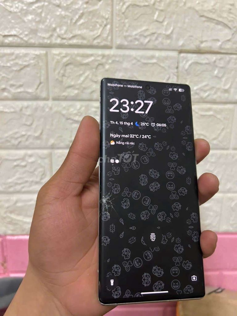 Google Pixel 6 Pro Trắng Đã qua sử dụng. Mua bán Điện thoại tại Quận Liên Chiểu Đà Nẵng được đăng bởi Nguyễn Tấn Cường hình 1