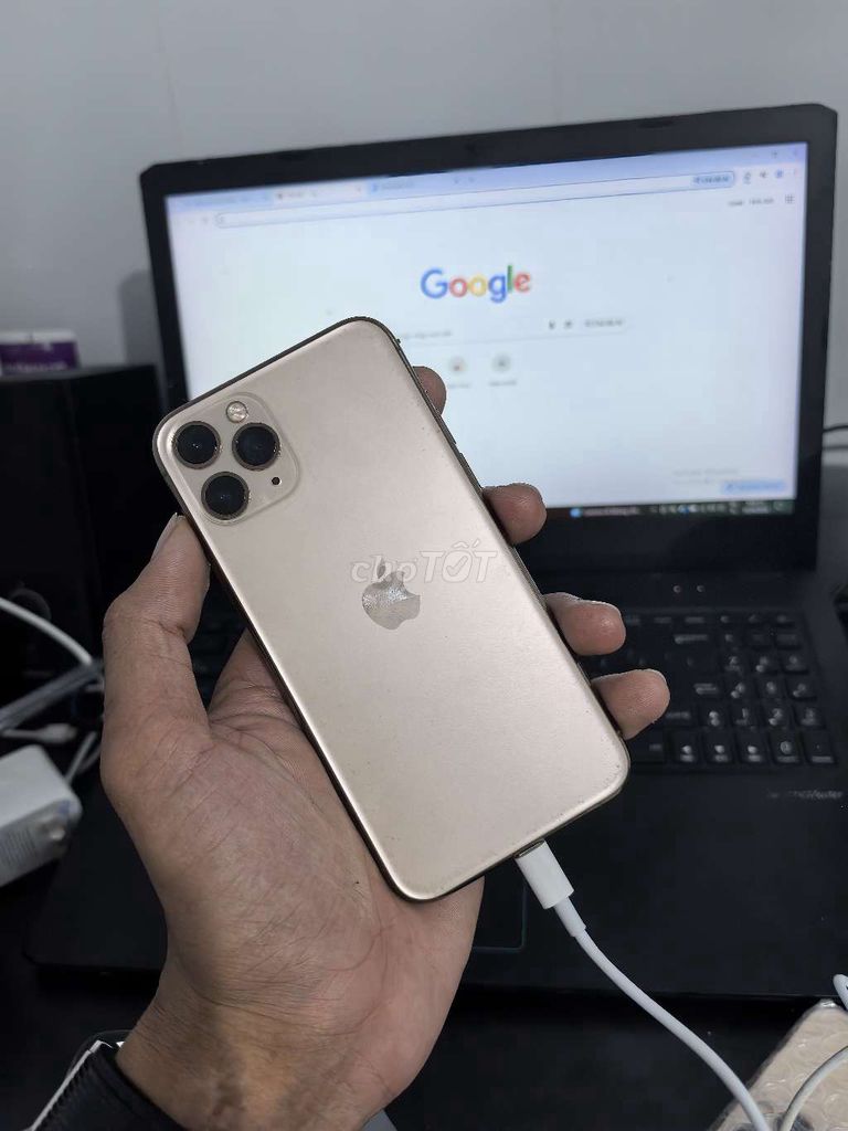 iPhone 11 Pro 64GB Vàng Đã sử dụng. Mua bán Điện thoại tại Huyện Châu Thành Bến Tre được đăng bởi TN MOBILE hình 1