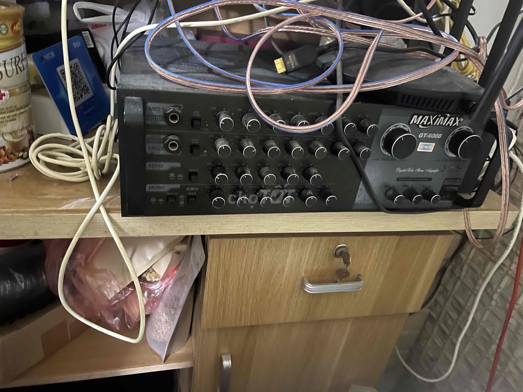 Amply Maximax GT-9000 Đen. Mua bán Tivi, Âm thanh tại Quận Hai Bà Trưng Hà Nội được đăng bởi Khánh Ngân hình 1
