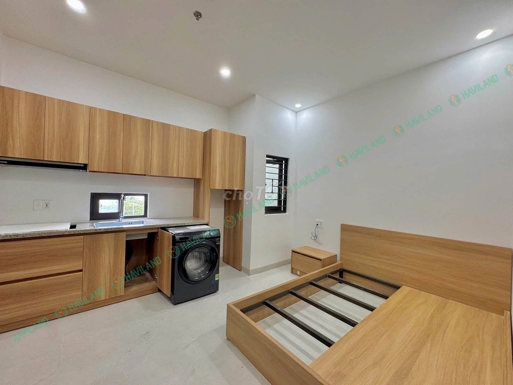 Phòng trọ mới, full nội thất, ban công, Nam Hòa Xuân