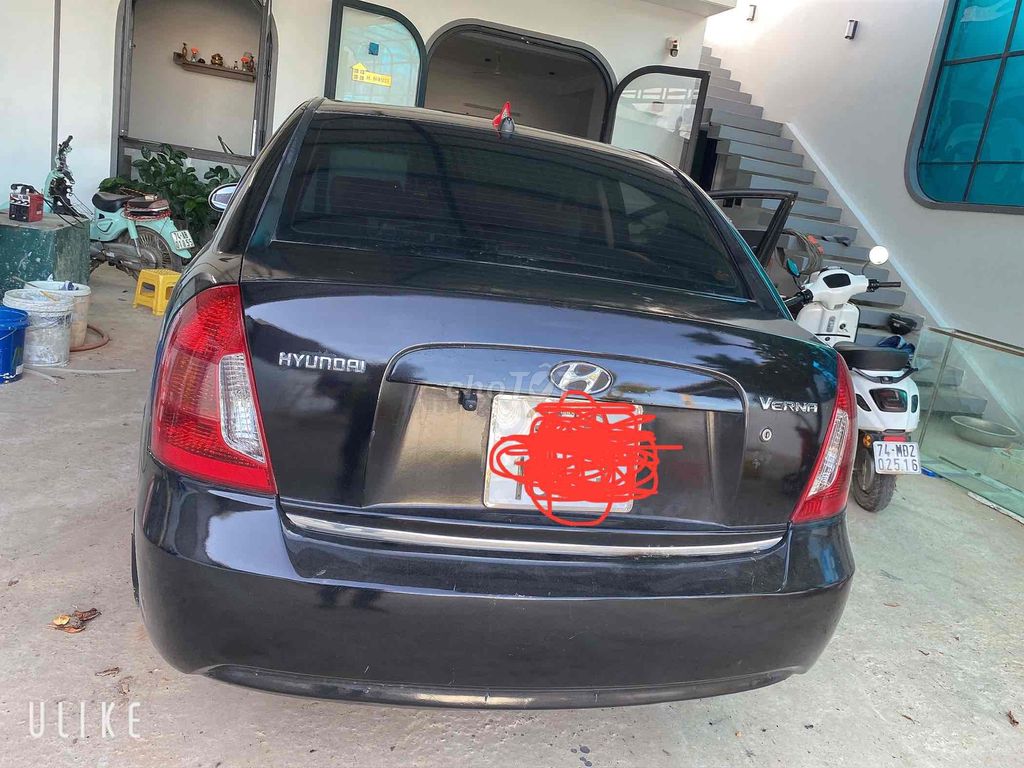 Hyundai Verna 2009 1.4 MT - 190000 km. Mua bán Ô tô tại Huyện Gio Linh Quảng Trị được đăng bởi Trần Văn Hoàng hình 4