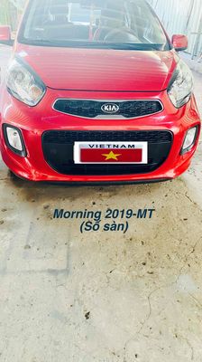Kia Morning 2019,Số sàn - 48000 km(Xe GĐ SIÊU ĐẸP)