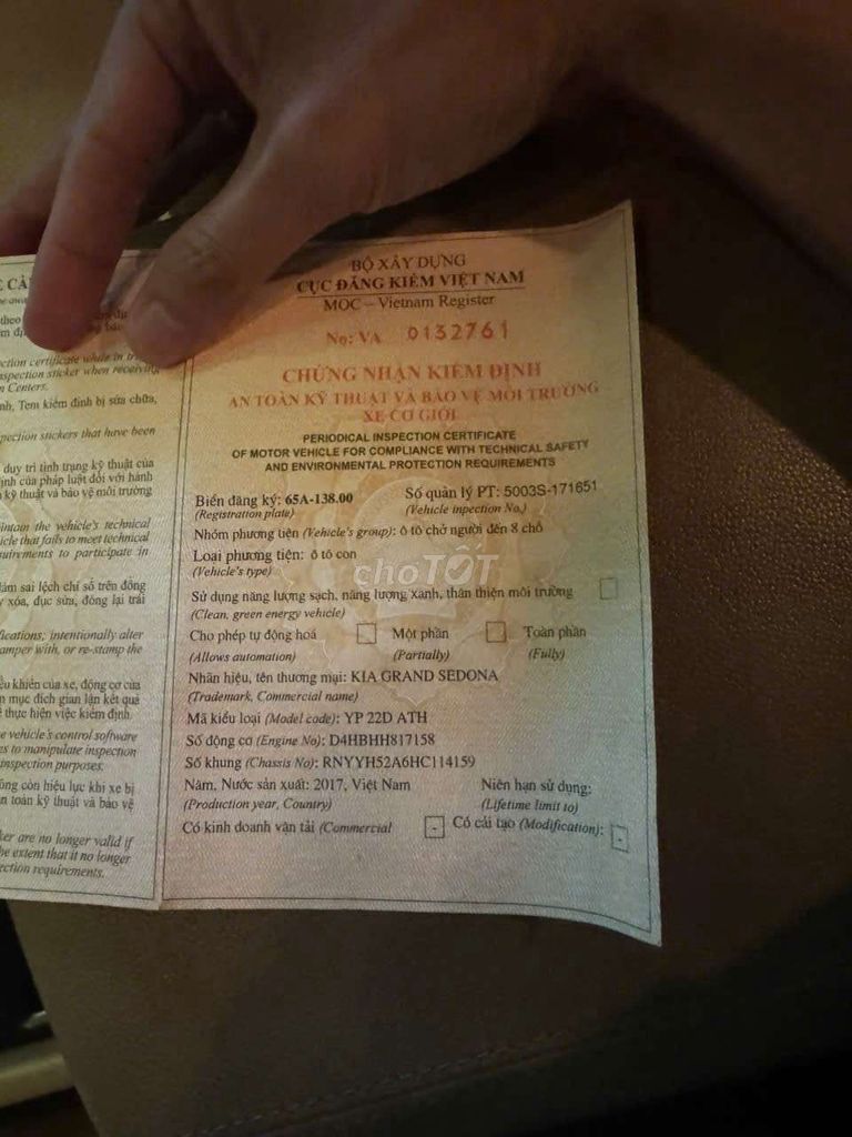 2017 2.2L DATH - 94600 km. Mua bán Ô tô tại Thành phố Thủ Đức Tp Hồ Chí Minh được đăng bởi Phong hình 3