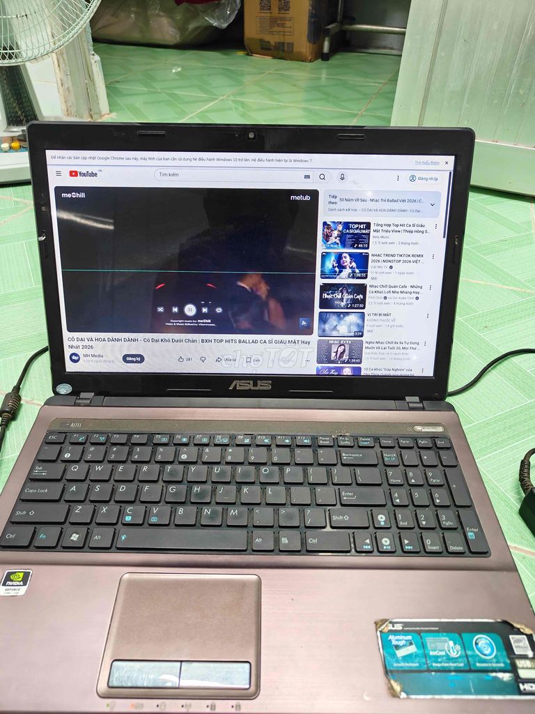 Asus K53SD i3 15.6 inch 8GB/128GB. Mua bán Laptop tại Thành phố Bến Tre Bến Tre được đăng bởi Lê Trường hình 1