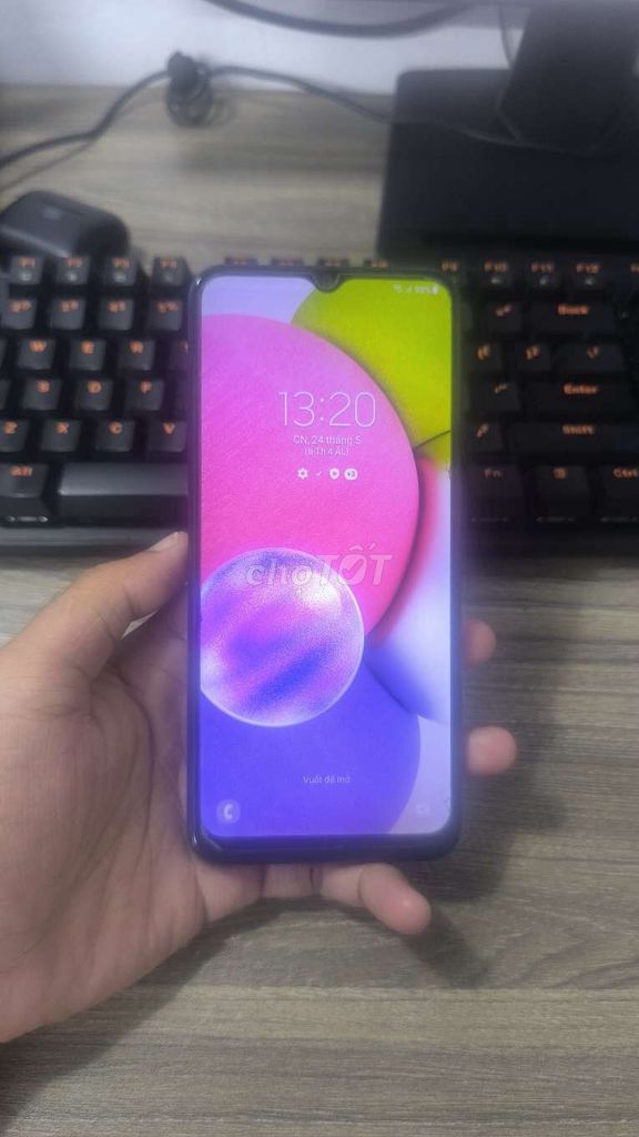 Samsung Galaxy A03s Xanh. Mua bán Điện thoại tại Quận Bình Tân Tp Hồ Chí Minh được đăng bởi Hà Bảo Hưng hình 1