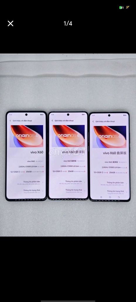 Vivo X60 128GB 8GB. Mua bán Điện thoại tại Quận Hoàn Kiếm Hà Nội được đăng bởi Mạnh Quàng hình 1