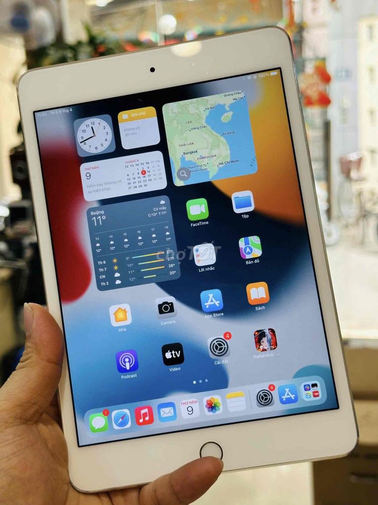 iPad Mini 4 128GB Vàng Xám Bạc. Mua bán Máy tính bảng tại Quận Đống Đa Hà Nội được đăng bởi Bảo Táo Store hình 1