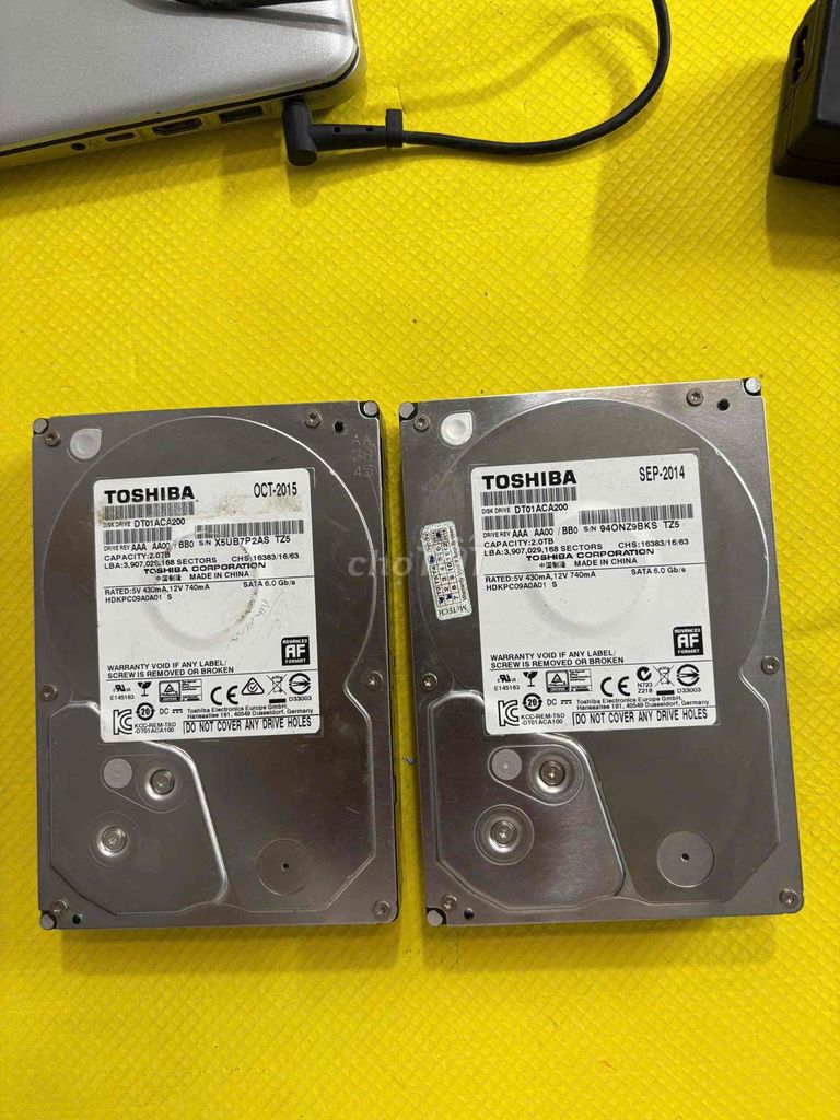 Ổ cứng HDD Toshiba 2TB 3.5inch. Mua bán Linh kiện (RAM, Card...) tại Quận 10 Tp Hồ Chí Minh được đăng bởi Nguyễn Hoài Anh Vũ hình 1