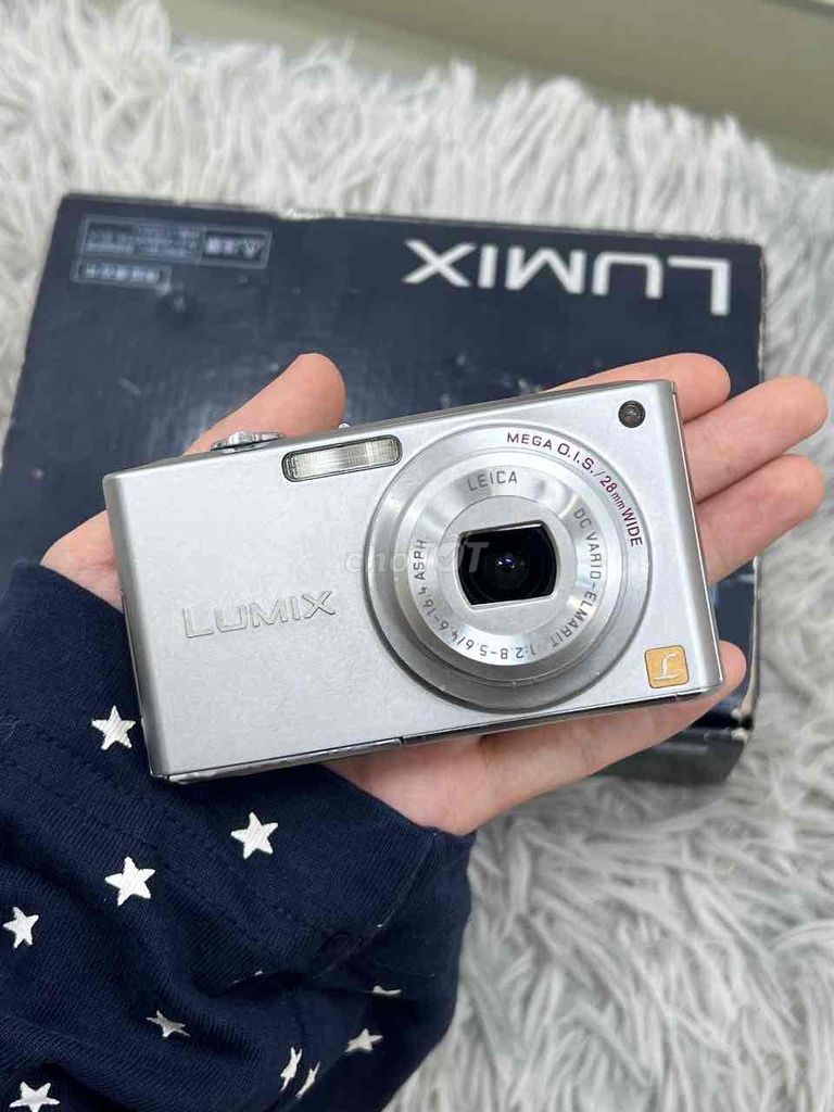 Máy ảnh Panasonic Lumix FX33 Bạc fullbox. Mua bán Máy ảnh, Máy quay tại Quận 5 Tp Hồ Chí Minh được đăng bởi Phan Thế Phong  hình 1