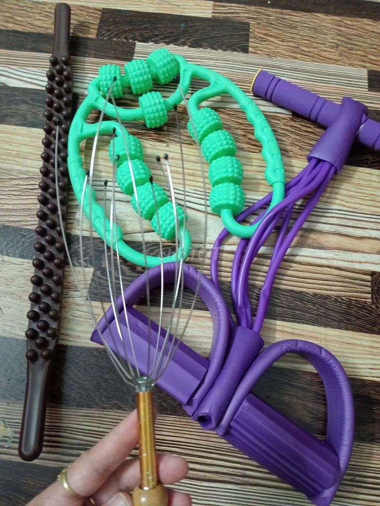 Combo 4 Dụng cụ massage , yoga. Mua bán Đồ thể thao, Dã ngoại tại Quận 5 Tp Hồ Chí Minh được đăng bởi Le Thuy hình 1