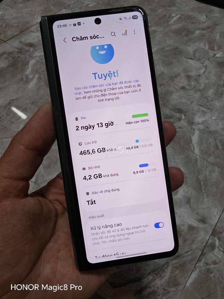 Samsung Galaxy Z Fold 3 512GB Đen. Mua bán Điện thoại tại Thành phố Bảo Lộc Lâm Đồng được đăng bởi long hình 1