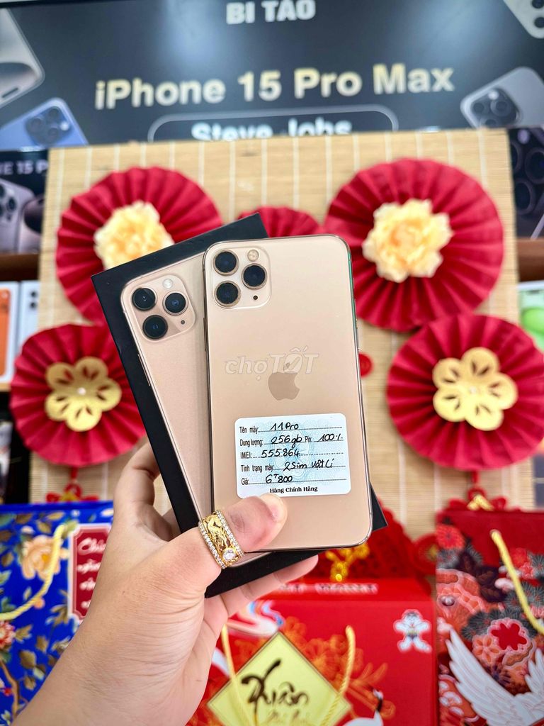 Apple iPhone 11 Pro 256GB Gold. Mua bán Điện thoại tại Thành phố Long Xuyên An Giang được đăng bởi Bi Táo Store hình 1