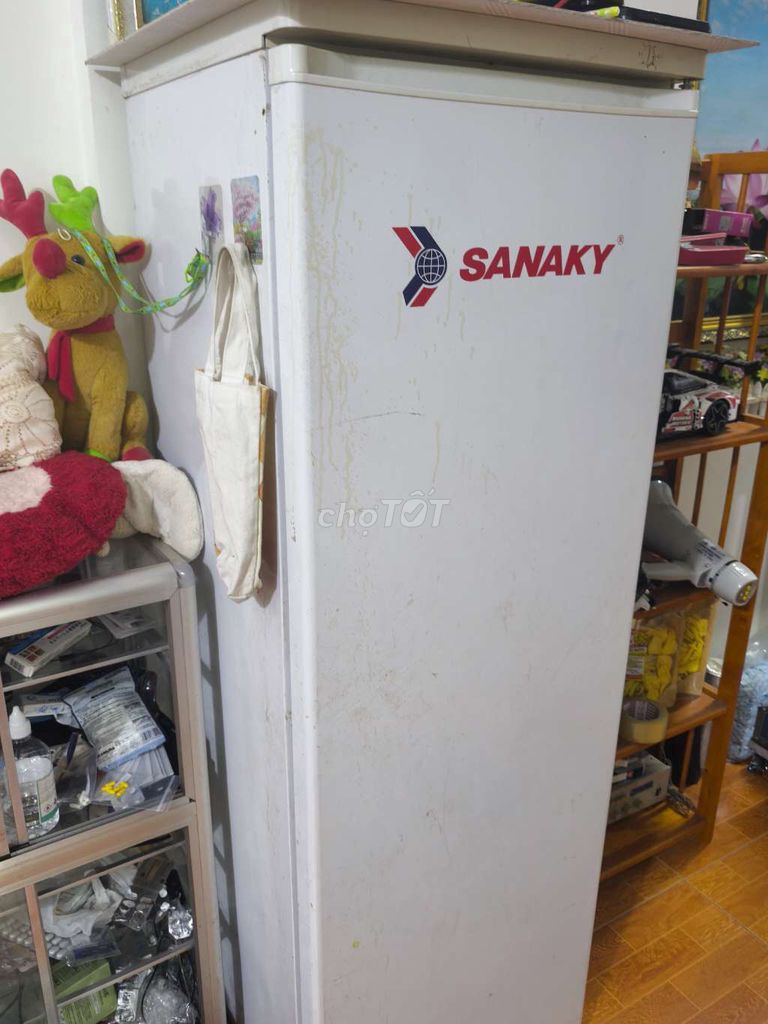 Tủ đông Sanaky Tủ đứng Trắng. Mua bán Tủ lạnh tại Thành phố Buôn Ma Thuột Đắk Lắk được đăng bởi Vương Ha hình 1