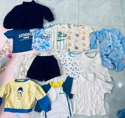 Đồ bộ trẻ em nhiều màu size 110 - 134840428