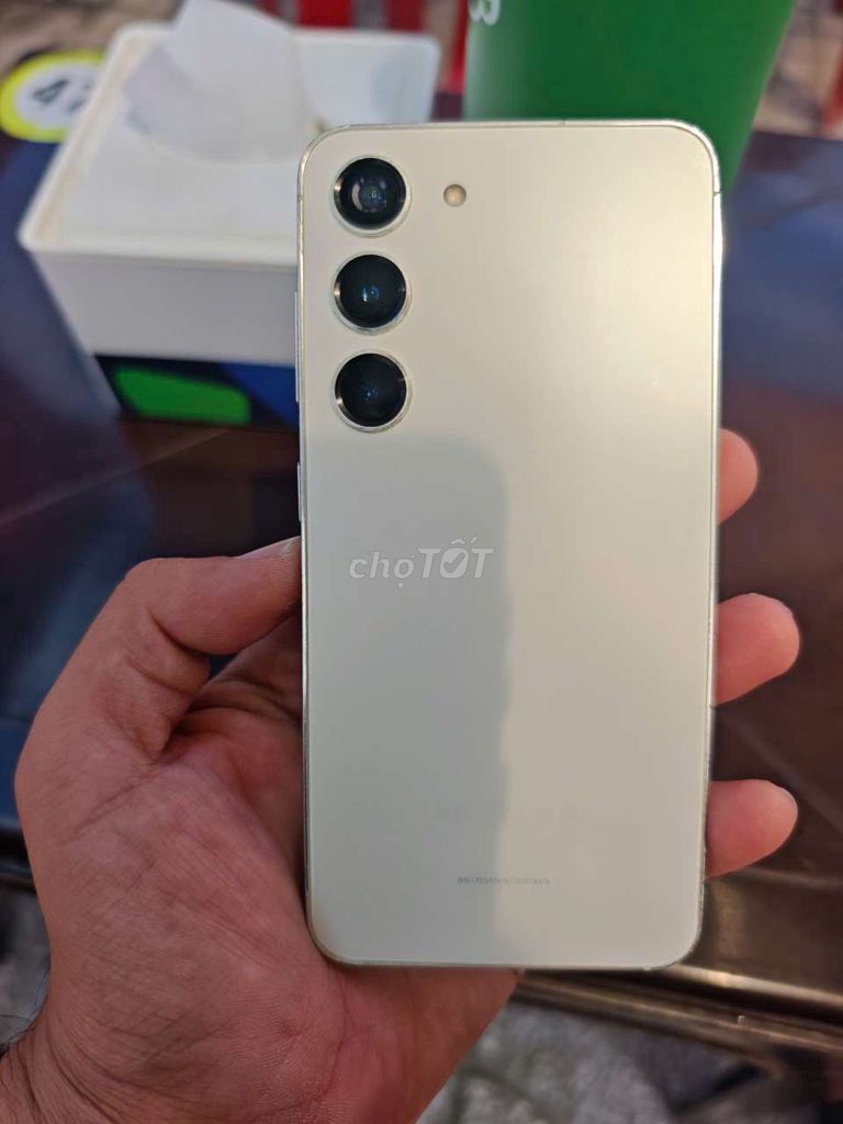 Samsung S23 5G 128GB Trắng. Mua bán Điện thoại tại Quận Ninh Kiều Cần Thơ được đăng bởi Phan Quốc Thịnh hình 1